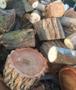 Смешанные дрова чурбаками